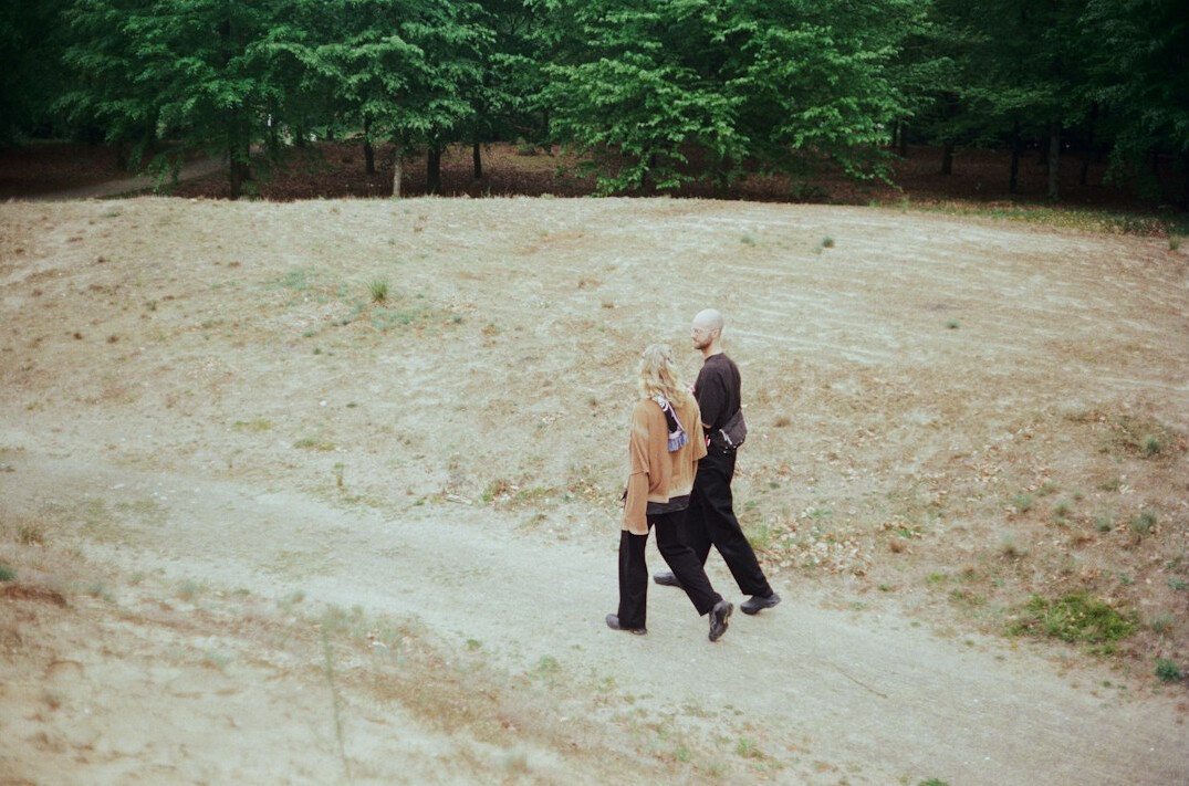 couple in forest