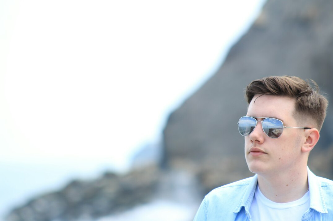 Portrait of a young man in a shirt